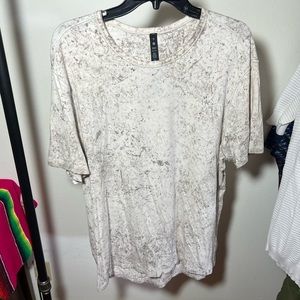 Lululemon 5 Year Basic Cirrus Wash White Opal Raw Linen Rover Size XL